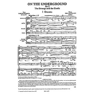 Novello On the Underground Set 2 (The Strange and the Exotic) SATB Written by Robert Herrick