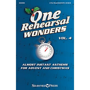 Shawnee Press One Rehearsal Wonders, Vol. 4 - Advent and Christmas Listening CD Arranged by Various