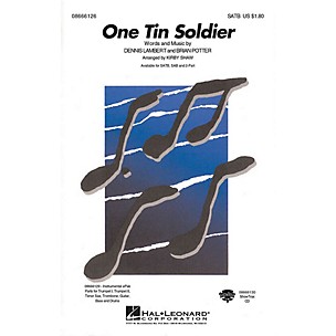 Hal Leonard One Tin Soldier SAB Arranged by Kirby Shaw