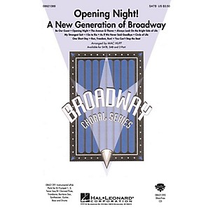 Hal Leonard Opening Night (A New Generation of Broadway) Combo Parts Arranged by Mac Huff