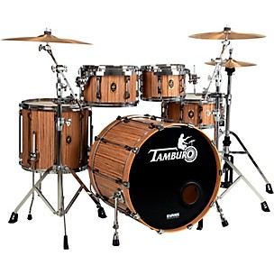 TAMBURO Opera Series 5-Piece Stave-Wood Shell Pack With 22" Bass Drum