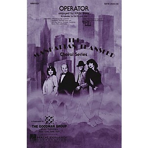 Hal Leonard Operator SAB by The Manhattan Transfer Arranged by Kirby Shaw
