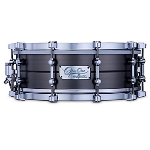 Majestic Opus One Brass Shell Concert Snare Drum