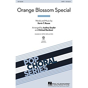 Hal Leonard Orange Blossom Special SAB Arranged by Audrey Snyder