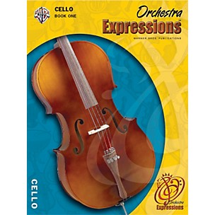 Alfred Orchestra Expressions Book One Student Edition Cello Book & CD 1