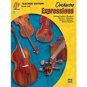 Alfred Orchestra Expressions Book One Teacher Edition Teacher Curriculum Package