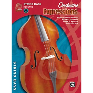 Alfred Orchestra Expressions Book Two Student Edition String Bass Book & CD 1