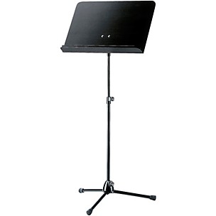 K&M Orchestra Music Stand With Black Wooden Desk