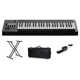 Expressive E Osmose 49 49-Key Polyphonic Synthesizer Keyboard Stage Bundle