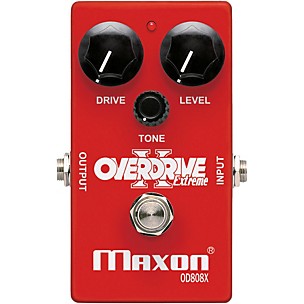 Maxon Overdrive Extreme Guitar Effects Pedal