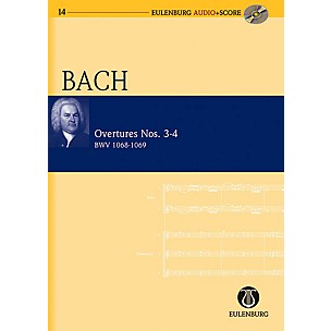 Eulenburg Overtures Nos. 3-4 BWV 1068-1069 Eulenberg Audio plus Score Series Composed by Johann Sebastian Bach