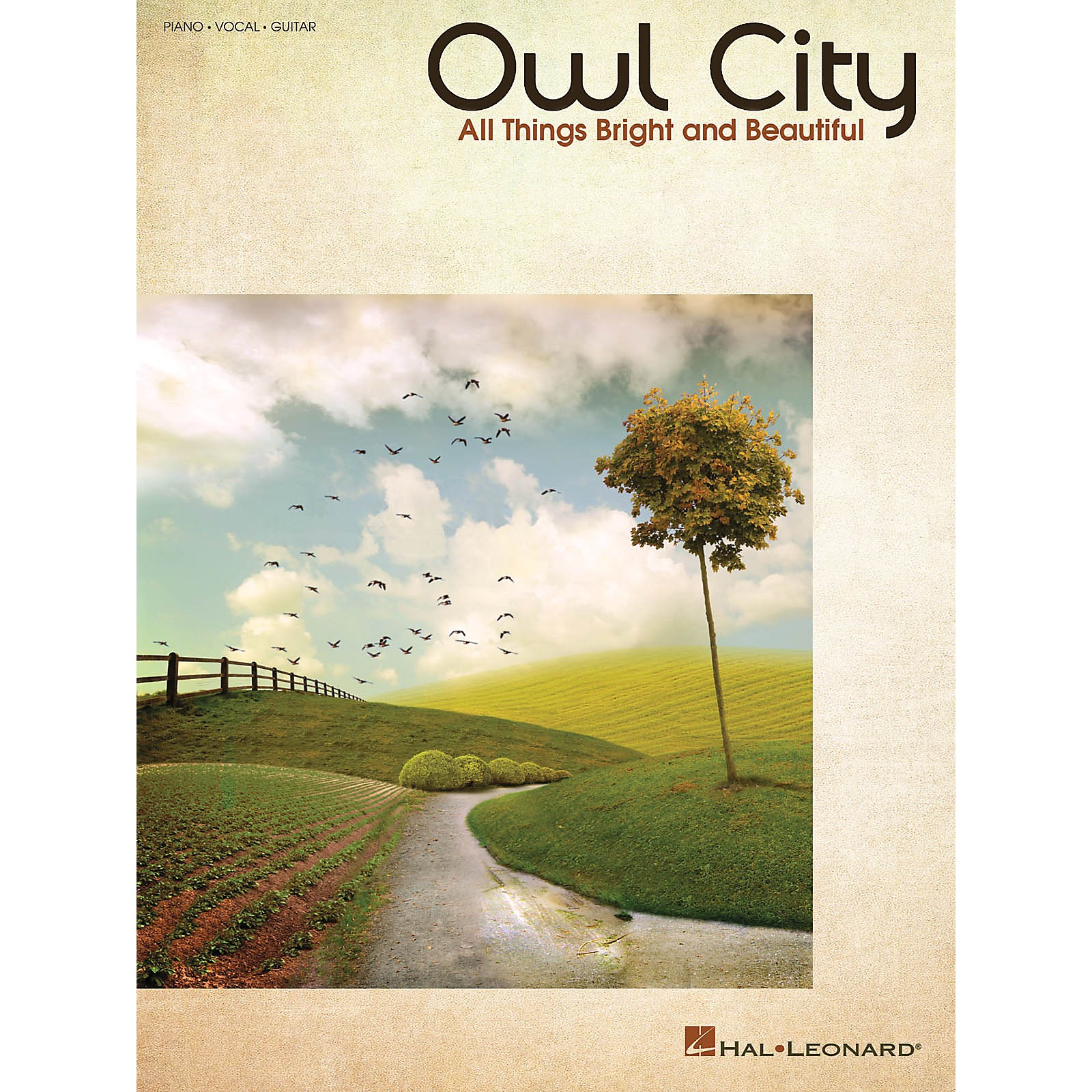Hal Leonard Owl City - All Things Bright And Beautiful PVG Hal Leonard Owl City - All Things Bright And Beautiful PVG