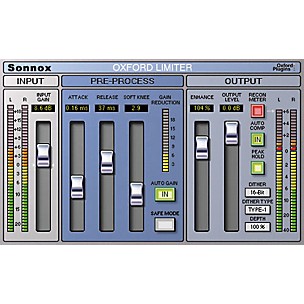 Sonnox Oxford Limiter (HD-HDX) Software Download