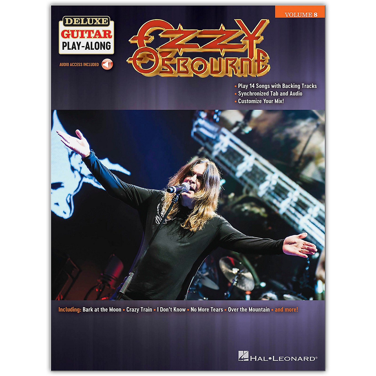 Hal Leonard Ozzy Osbourne Deluxe Guitar Play-Along Volume 8