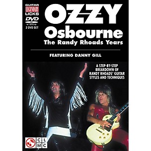 Cherry Lane Ozzy Osbourne: The Randy Rhoads Years - Legendary Guitar Licks (2-DVD Set)