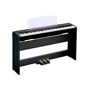 Yamaha P-105 88-Key Weighted-Action Digital Piano with L85 Wood Stand