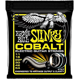 Ernie Ball P02727 Cobalt Beefy Slinky Electric Guitar Strings 11-54