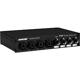 Shure P4M 4-Channel Personal Monitor Mixer