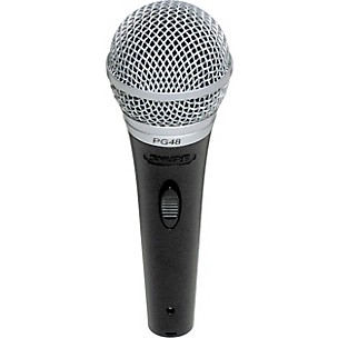 Shure PG48-LC Cardioid Dynamic Handheld Microphone