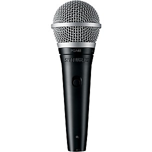 Shure PGA48-XLR Vocal Microphone With XLR Cable