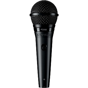 Shure PGA58-QTR Dynamic Vocal Microphone With XLR to 1/4" Cable