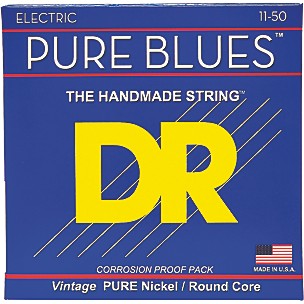 DR Strings PHR11 Pure Blues Nickel Heavy Electric Guitar Strings