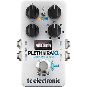 TC Electronic PLETHORA X1 TonePrint Loader and TC Guitar Effects Pedal