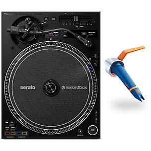 Pioneer DJ PLX-CRSS12 Professional Digital/Analog Turntable with Ortofon Concorde DJ Cartridge