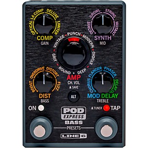 Line 6 POD Express Bass Effects Pedal