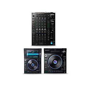 Denon PRIME Package With X1850 Mixer SC6000 and LC6000 Media Players