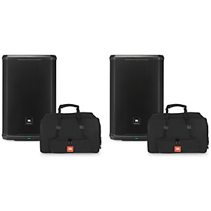 JBL PRX915 15" Powered Speaker Package With Bags