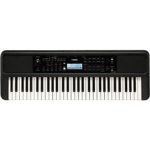 Yamaha PSR-E383 61-Key Portable Keyboard With Power Adapter