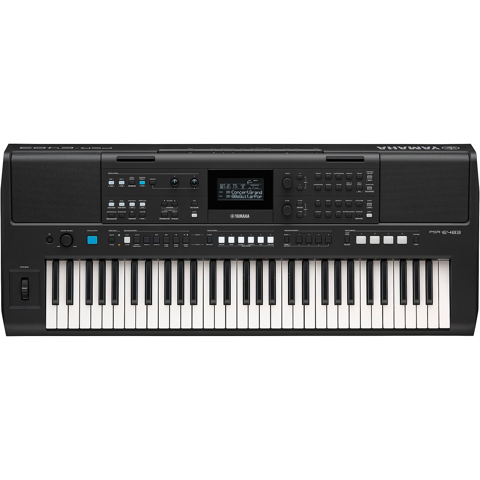 Yamaha PSR-E483 61-Key Portable Keyboard | Music & Arts