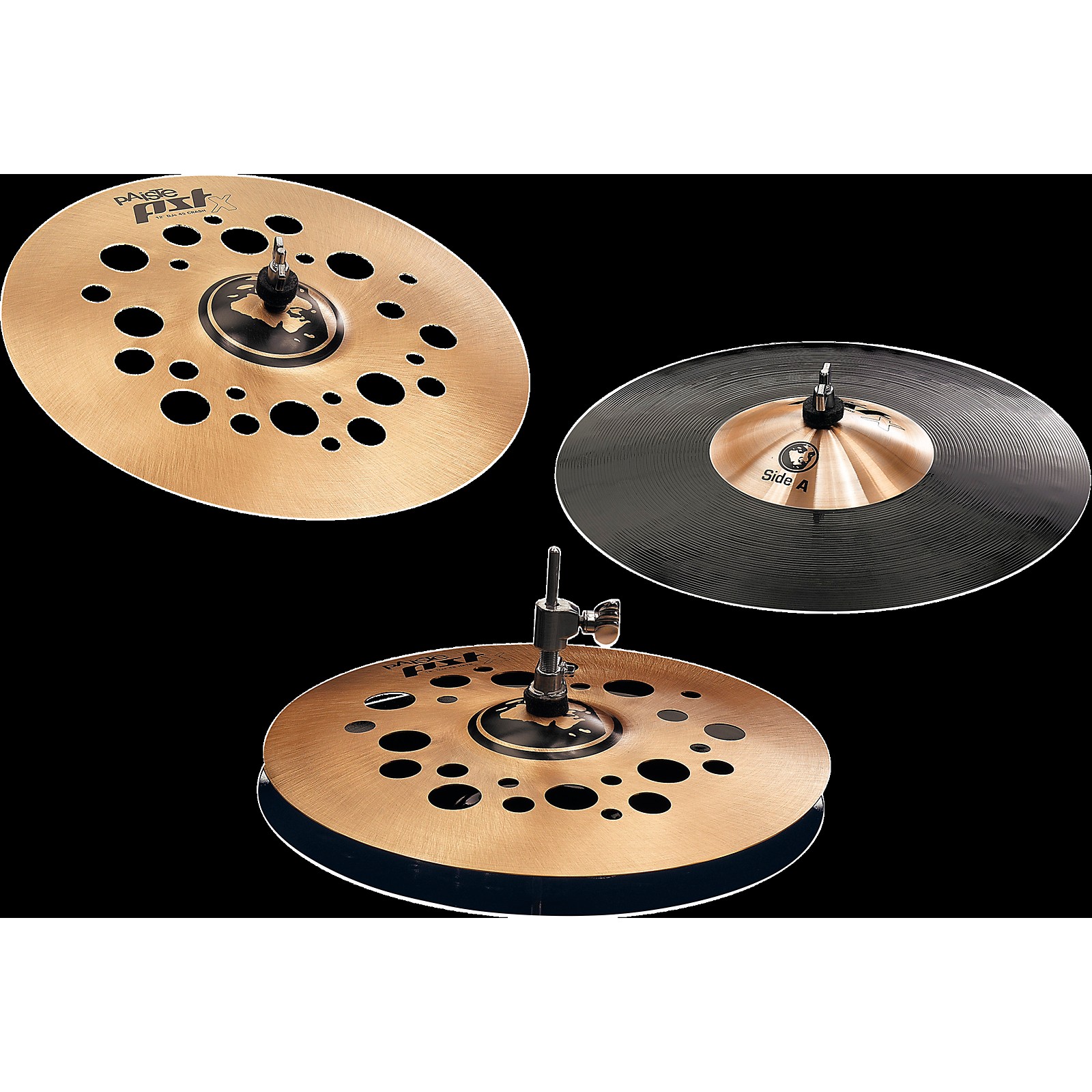 【PAISTE 】PST-X DJs 45 ハイハットシンバル12inchペア L37287000001000-00-1600x1600.jpg