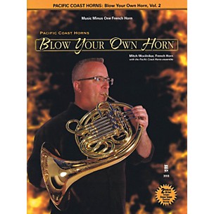 Hal Leonard Pacific Coast Horns - Blow Your Own Horn, Vol. 2 for French Horn Book/2CD