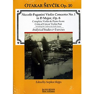 Hal Leonard Paganini Concerto No. 1 In D Major With Analytical Studies Exercises Vn/Pno Reduction