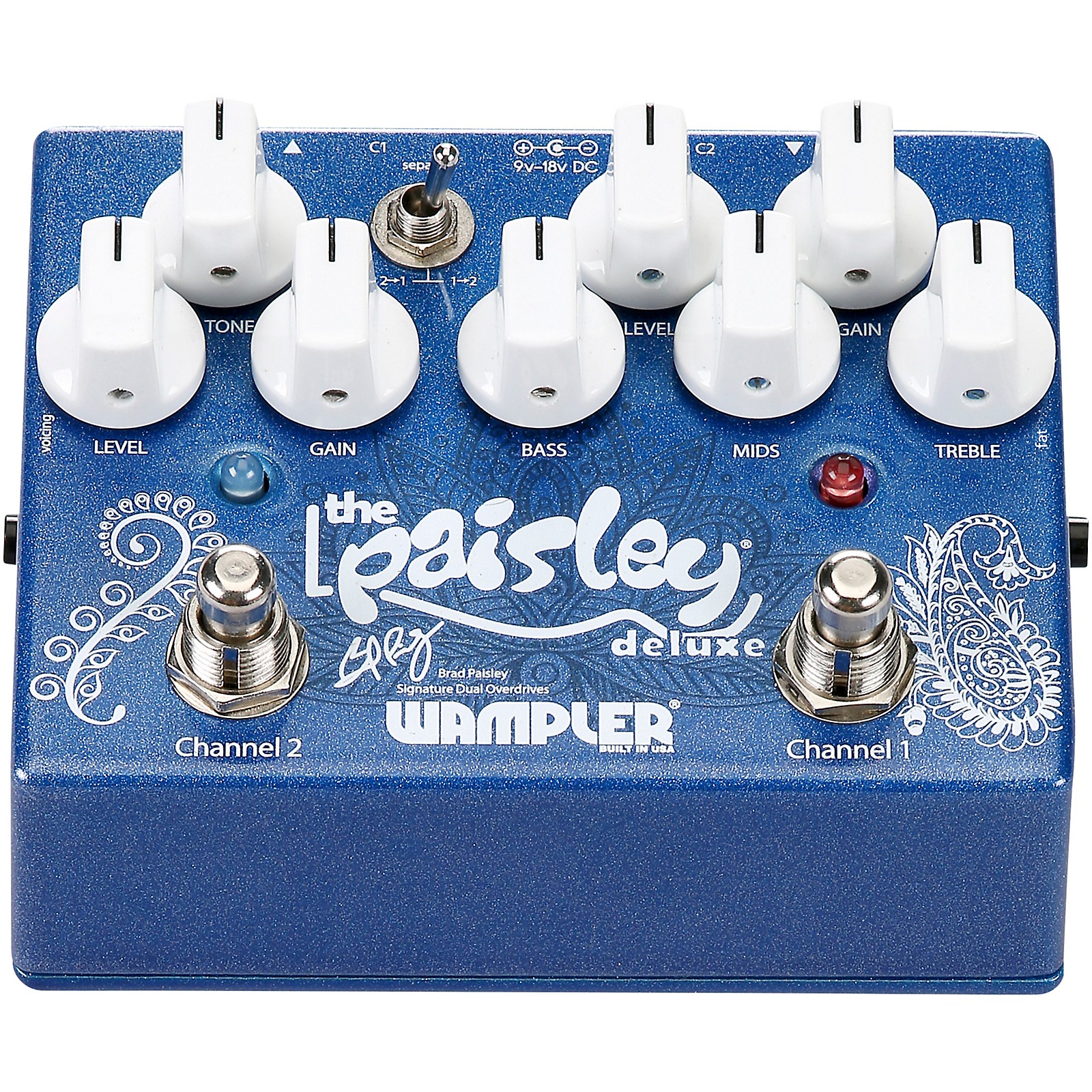 Wampler Paisley Deluxe Overdrive Effects Pedal | Music & Arts 