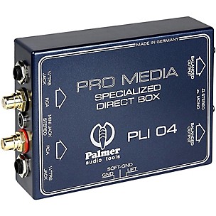 Palmer Audio Palmer Audio PLI 04 Line Isolation Box 2 Channel