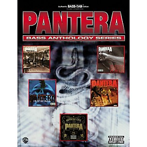 Alfred Pantera Bass Guitar Tab Book