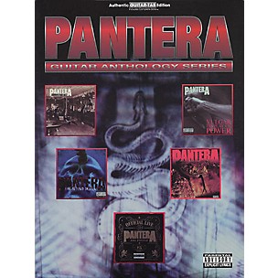 Hal Leonard Pantera Guitar Anthology Guitar Tab Book