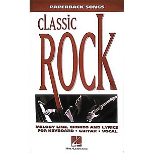 Hal Leonard Paperback Songs - Classic Rock Book