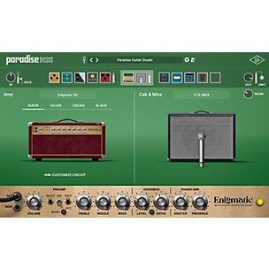 Universal Audio Paradise Guitar Studio Plug-in (Software Download)