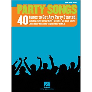 Hal Leonard Party Songs 40 Tunes To Get Any Party Started arranged for piano, vocal, and guitar (P/V/G)