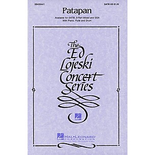 Hal Leonard Patapan SSA Arranged by Ed Lojeski