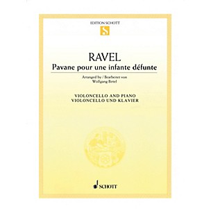 Schott Pavane pour une infante défunte (for Cello and Piano) String Solo Series