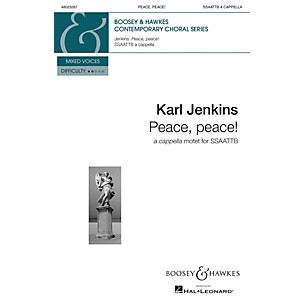 Boosey and Hawkes Peace, Peace! from The Peacemakers (SSAATTB a cappella) SOP 1/2, ALTO 1/2, TEN 1/2 by Karl Jenkins