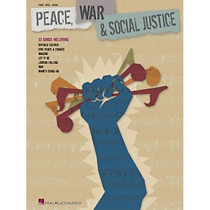Hal Leonard Peace, War and Social Justice Piano/Vocal/Guitar Songbook