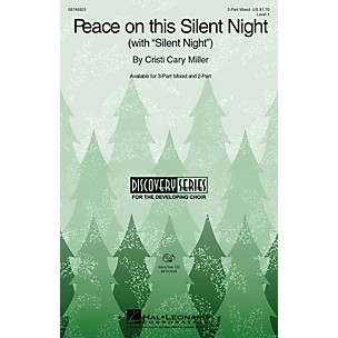 Hal Leonard Peace on This Silent Night (with Silent Night) VoiceTrax CD Composed by Cristi Cary Miller