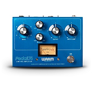 Warm Audio Pedal76 All-Analog Transformer-Balanced FET Compressor Effects Pedal -