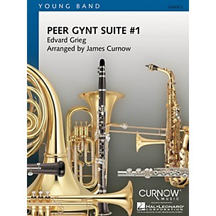 Curnow Music Peer Gynt Suite No. 1 (Grade 2 - Score and Parts) Concert Band Level 2 Arranged by James Curnow